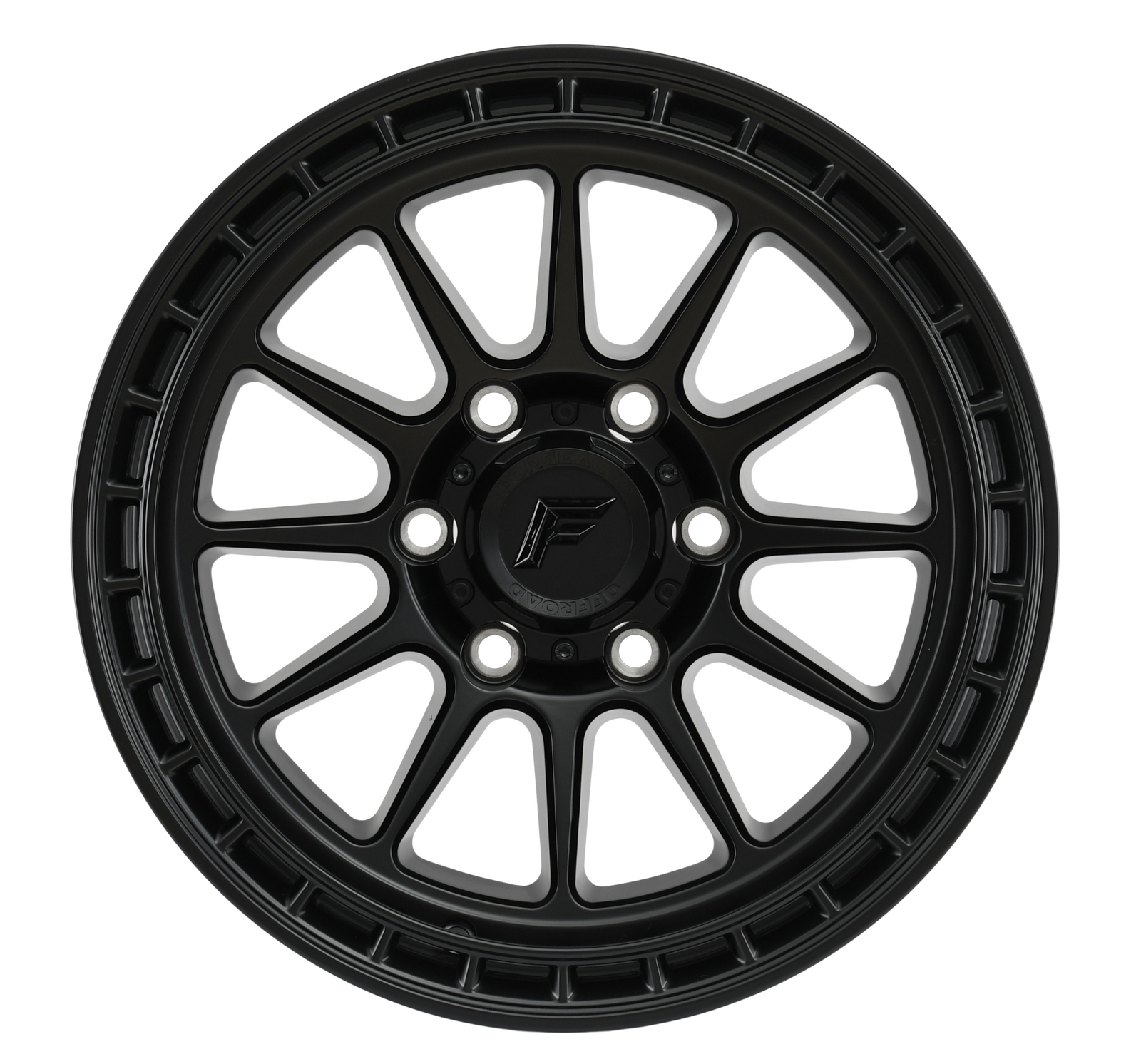 Rebal Rally Rims FORGEAUTO REBEL Satin Black 4x4 Wheels | 1500kg Load Rated Flow Formed Rims