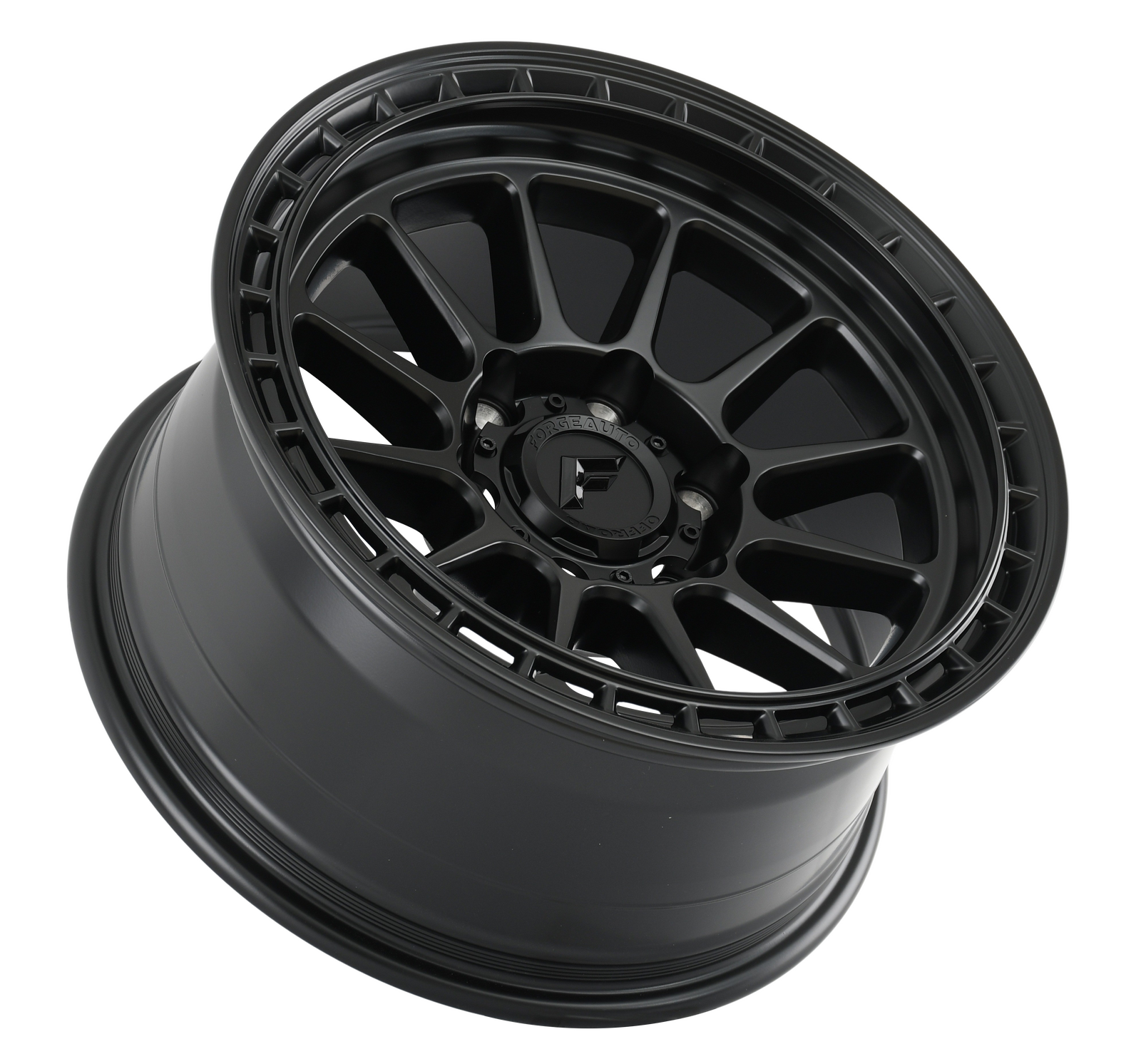Rebal Rally Rims FORGEAUTO REBEL Satin Black 4x4 Wheels | 1500kg Load Rated Flow Formed Rims