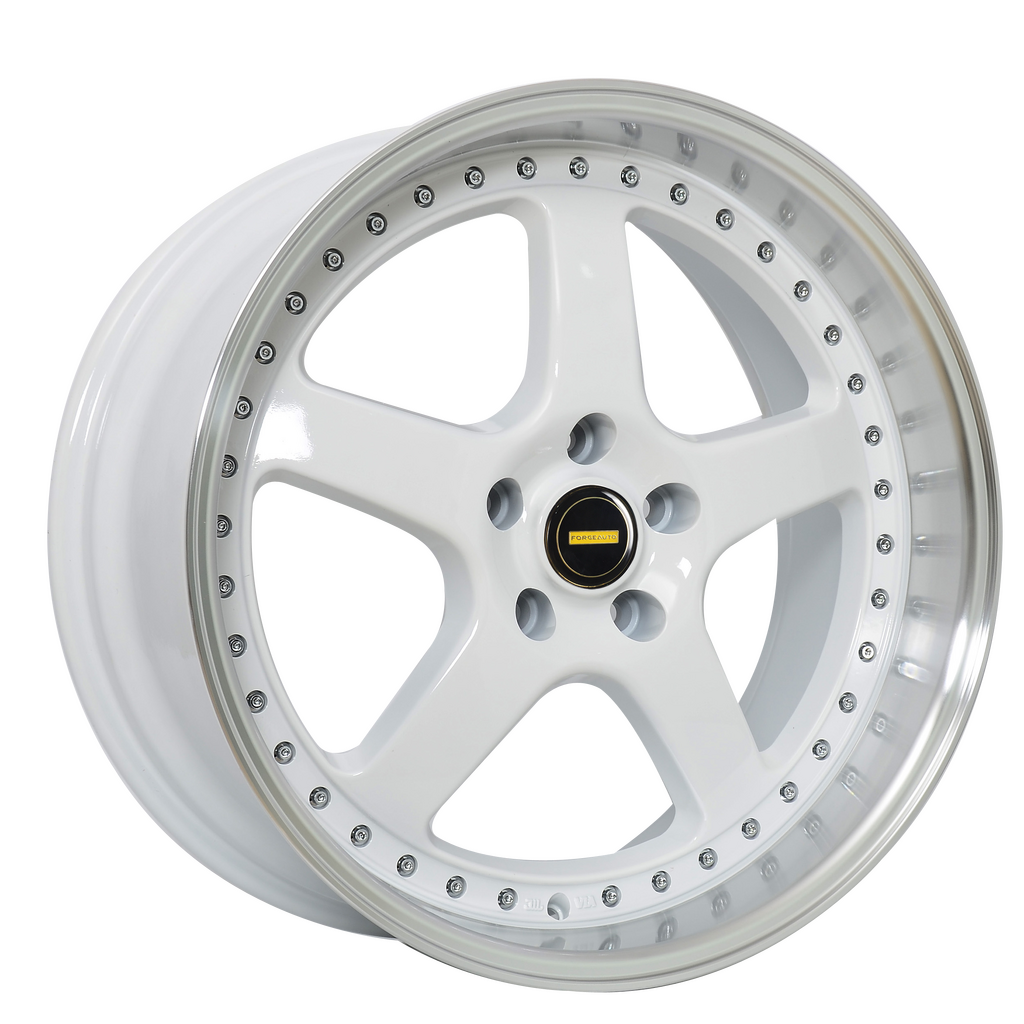 FA-5 White Machined Lip